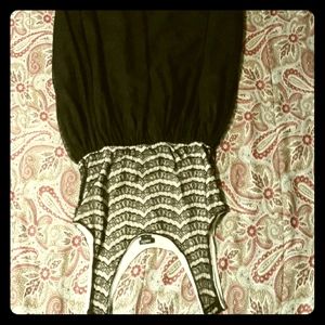 An unused black lace rue 21 dress.